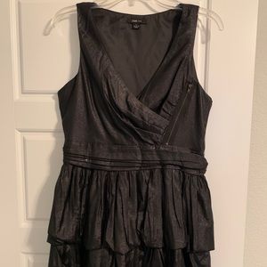 Black cocktail dress